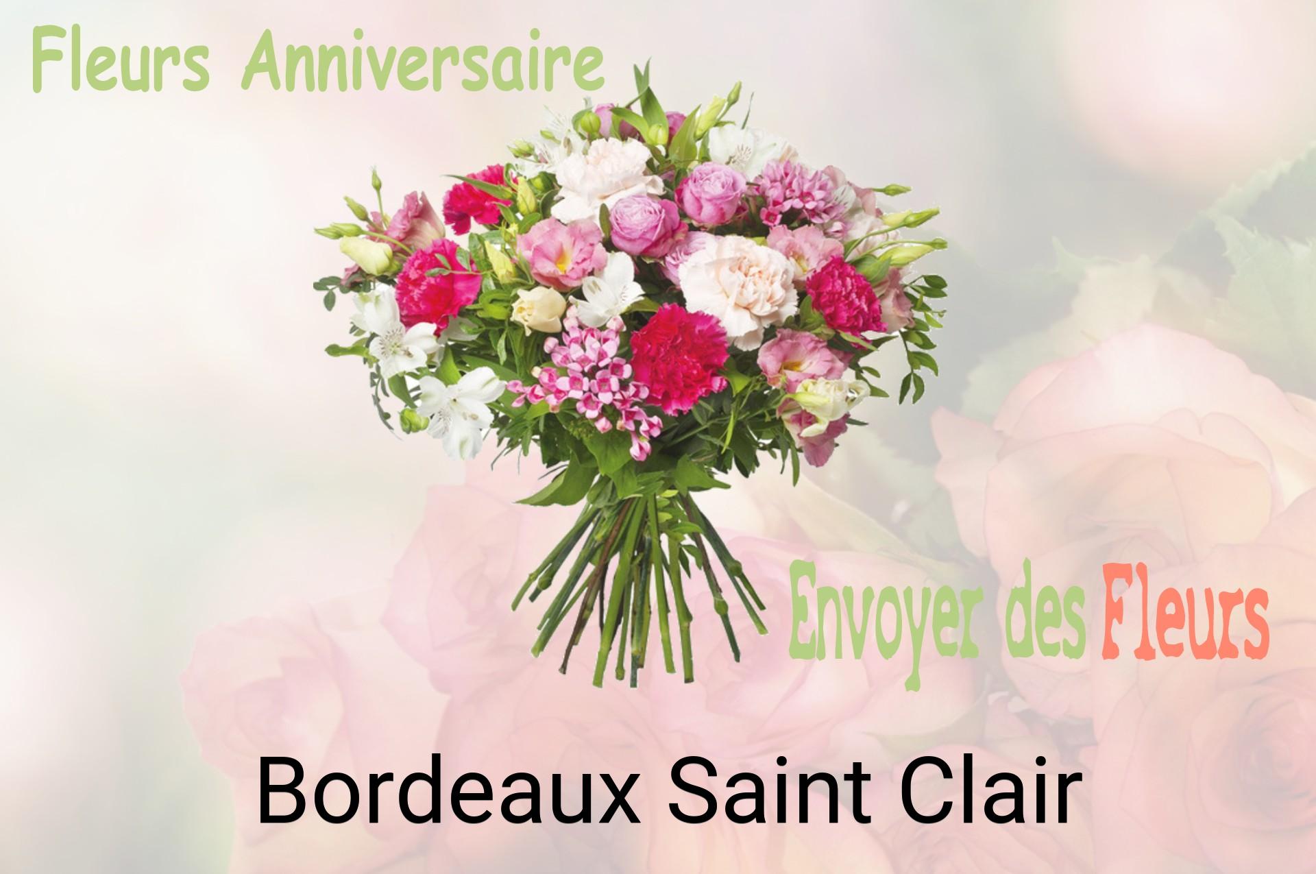Bouquet de fleurs d’anniversaire livré à Bordeaux-Saint-Clair