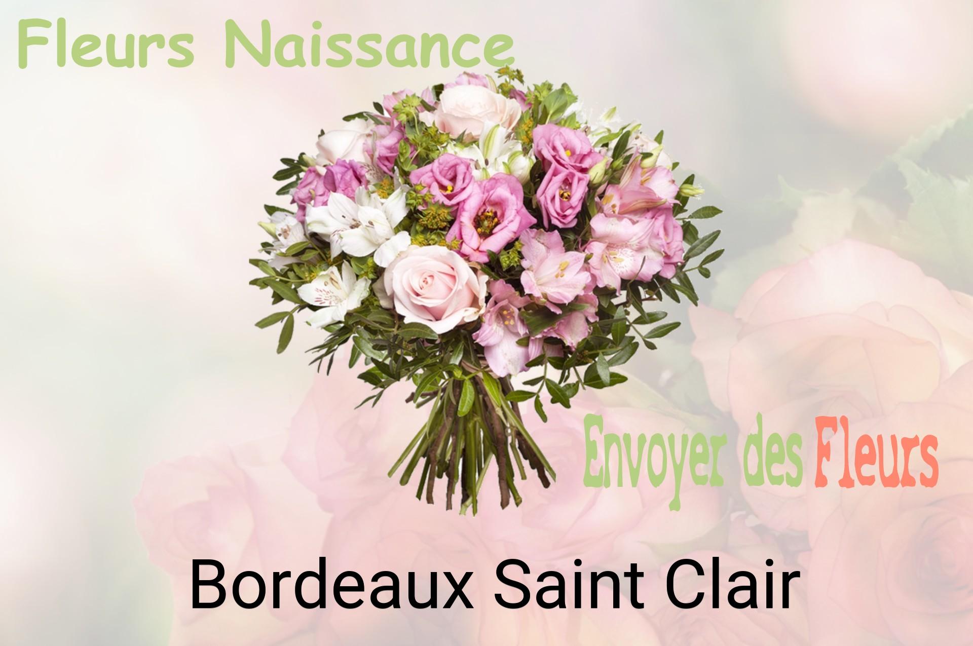 Bouquet de fleurs de naissance livré à Bordeaux-Saint-Clair