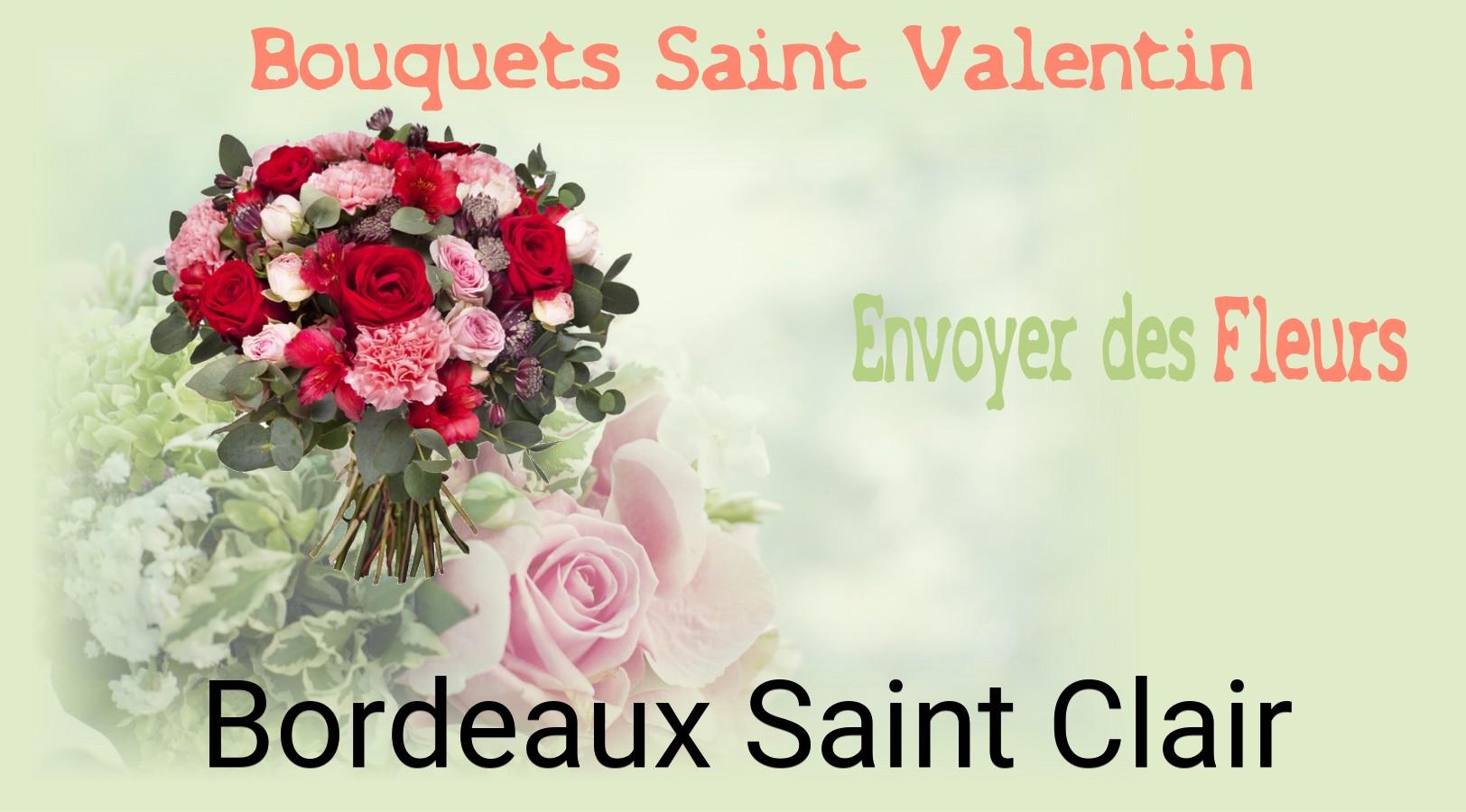Roses de Saint-Valentin livrées à Bordeaux-Saint-Clair